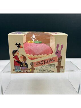 Vintage Joffe Candy Panorama Sugar Easter Egg With Box